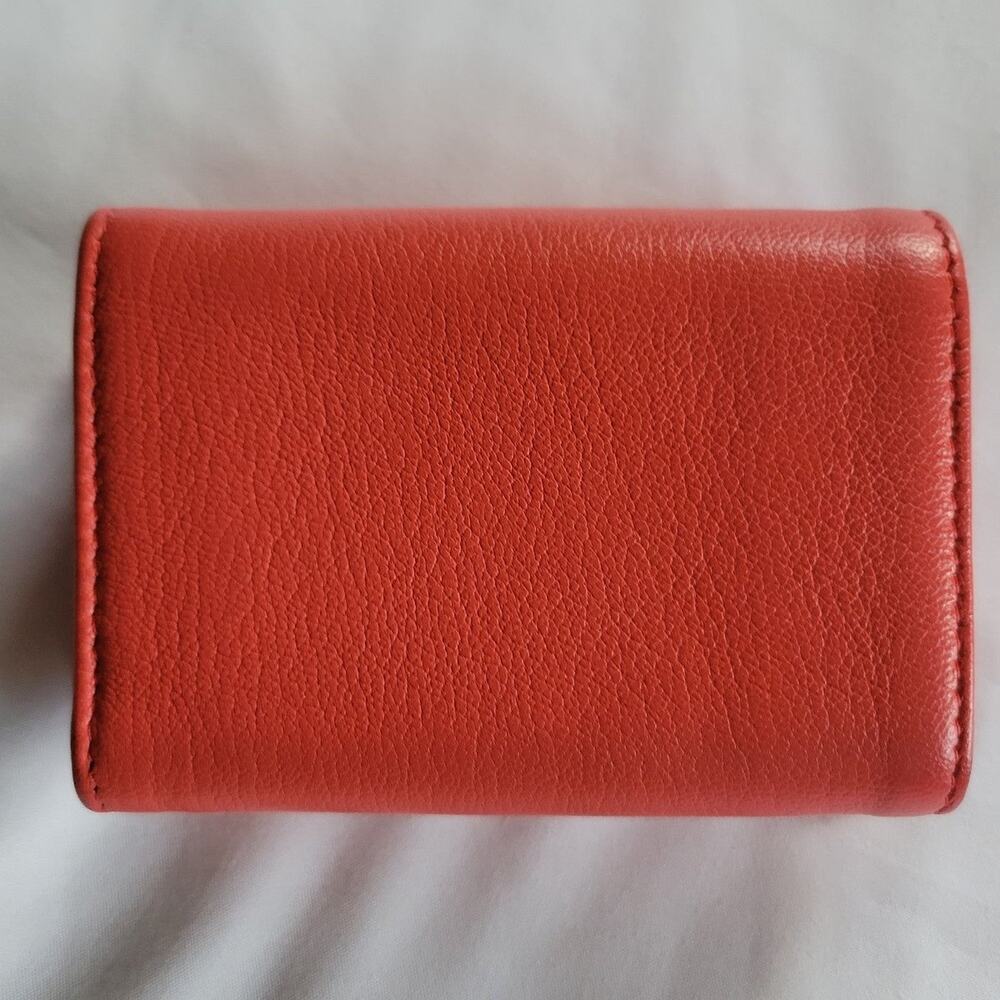 Rare Chanel Limited Edition Coco Mark Lucky Umbrella Compact Wallet Red - Picture 2 of 12